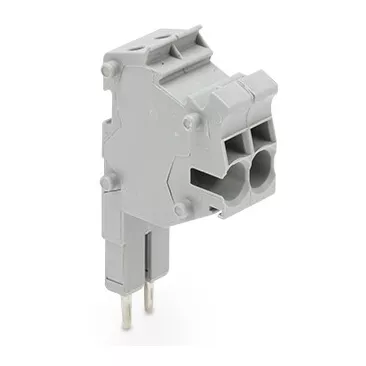 TOPJOB\'S Barrette de connecteurs modulaires 2,5 (4) mm� / 2 p�les / Gris (2002-552)