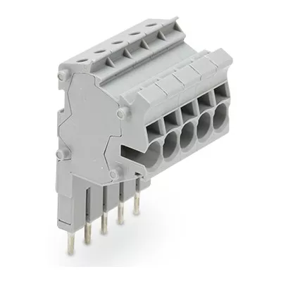 TOPJOB\'S Barrette de connecteurs modulaires 2,5 (4) mm� / 5 p�les / Gris (2002-555)