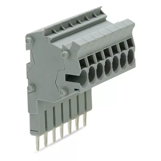TOPJOB\'S Barrette de connecteurs modulaires 2,5 (4) mm� / 7 p�les / Gris (2002-557)