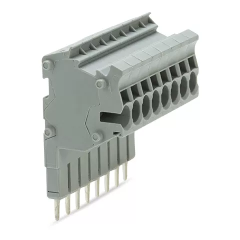 TOPJOB\'S Barrette de connecteurs modulaires 2,5 (4) mm� / 8 p�les / Gris (2002-558)