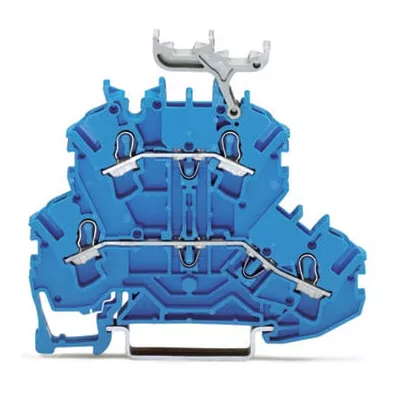 TOPJOB\'S Borne 2 �tages 2,5 (4) mm� / Bleu-Bleu / Support (2002-2234)