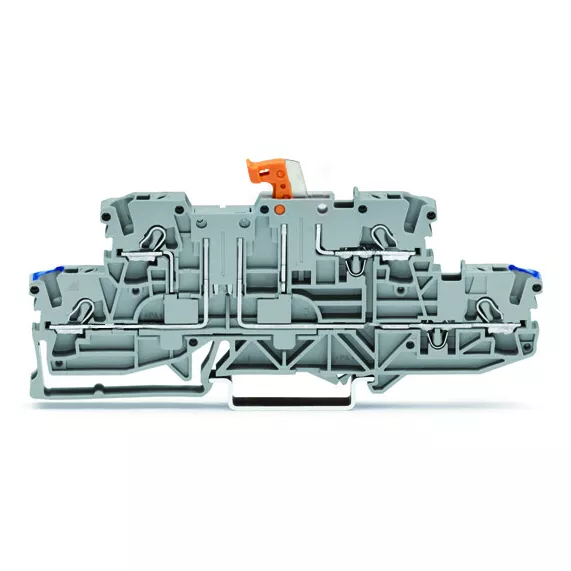 TOPJOB\'S Borne 2 �tages 2,5 (4) mm� / Simple sectionnement / Bleu-Gris (2002-2972)