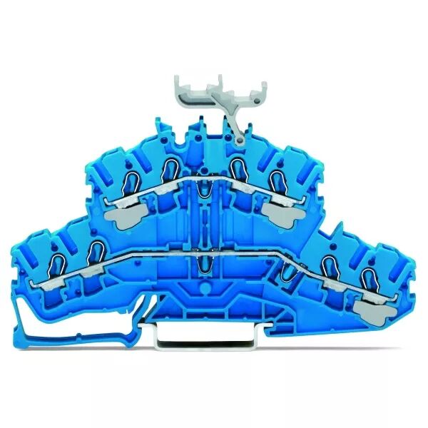 TOPJOB\'S Borne 2 �tages 4C / 2,5 (4) mm� / Bleu-Bleu / Support (2002-2434)