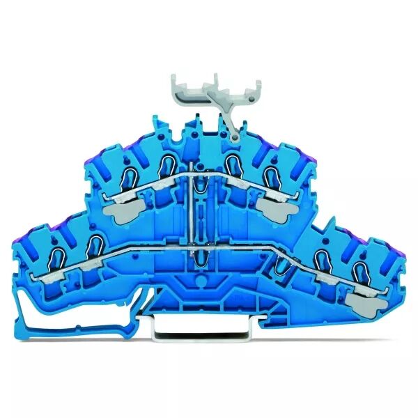 TOPJOB\'S Borne 2 �tages pont�s 4C / 2,5 (4) mm� / Bleu / Support (2002-2439)