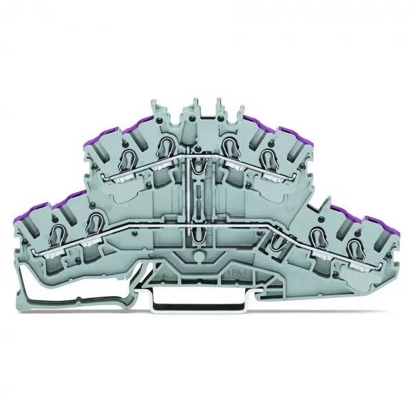 TOPJOB\'S Borne 2 �tages pont�s 4C / 2,5 (4) mm� / Gris (2002-2408)