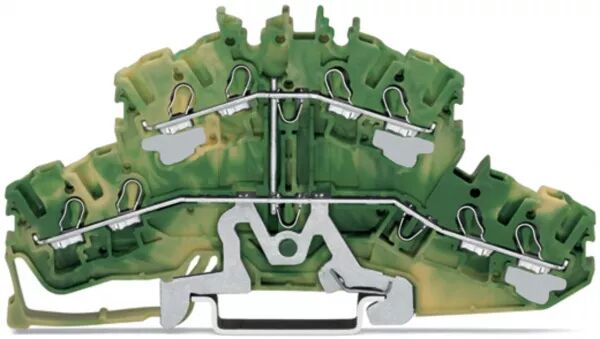TOPJOB\'S BORNE 2 �TAGES PONT�S 4C / 2,5 (4) MM� / VERT-JAUNE