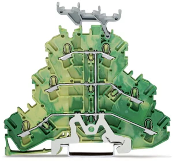 TOPJOB\'S BORNE 3 �TAGES PONT�S 2,5 (4) MM� / VERT-JAUNE / SUPPORT