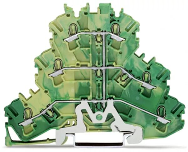 TOPJOB\'S BORNE 3 �TAGES PONT�S 2,5 (4) MM� / VERT-JAUNE