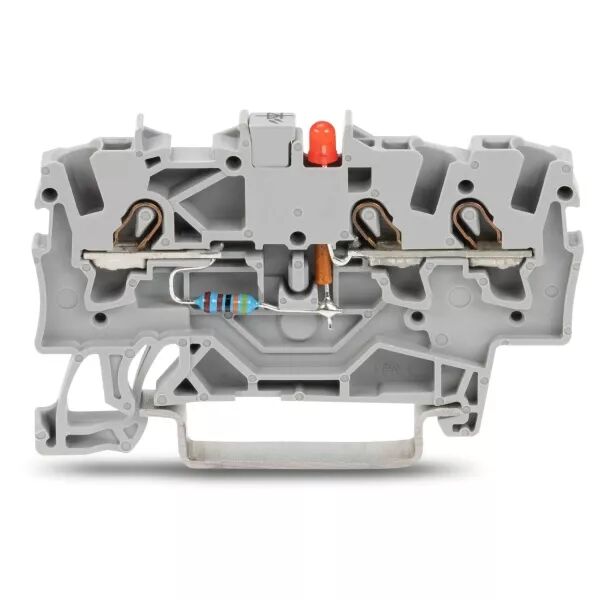 TOPJOB\'S Borne � LED 3C / 1,5 (2,5) mm� / LED rouge / Circuit I / Gris (2001-1321/1000-434)