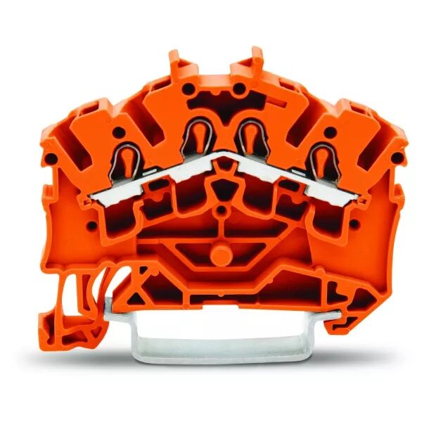 TOPJOB\'S Borne de passage 4C inclin�e / 2,5 (4) mm� / Orange (2002-6402)