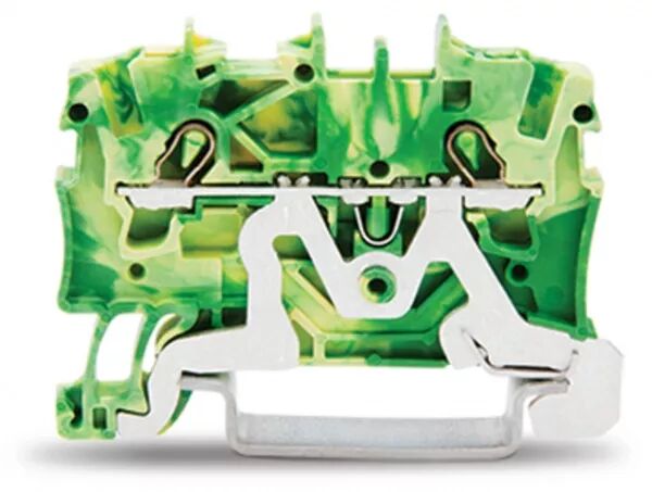 TOPJOB\'S BORNE DE PROTECTION 2C / 1,5 (2,5) MM� / VERT-JAUNE