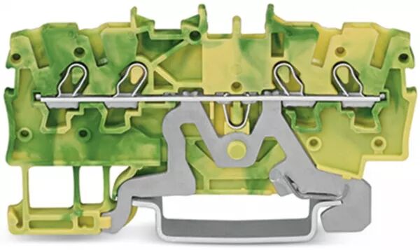 TOPJOB\'S BORNE DE PROTECTION 4C / 1,0 (1,5) MM� / VERT-JAUNE