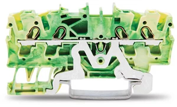 TOPJOB\'S BORNE DE PROTECTION 4C / 2,5 (4) MM� / VERT-JAUNE