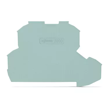 TOPJOB\'S Plaque d\'extr�mit� et interm�diaire 2 �tages 2C / Gris (2000-2291)