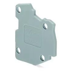 TOPJOB\'S Plaque d\'extr�mit� pour connecteur modulaire / 1,5mm / Gris (2002-541)