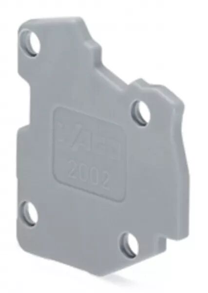 TOPJOB\'S PLAQUE D\'EXTR�MIT� POUR CONNECTEUR MODULAIRE / 1,5MM / GRIS