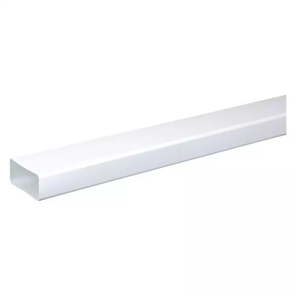 Tr 55 x 110 p - 3m - tube rectangulaire plastique rigide section 55 x 110 (460000)