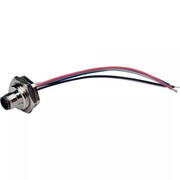 TRAVERS�E DE BO�TIER SWD, CONNECTEUR M�LE M12, 5 C�BLES, LONGUEUR 0.15 M