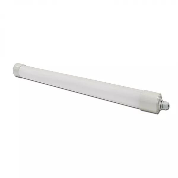 TUBA LIGHT ETANCHE LED INT 700 X 65MM 20W 4000K IP65 IK09 TRA (X2)