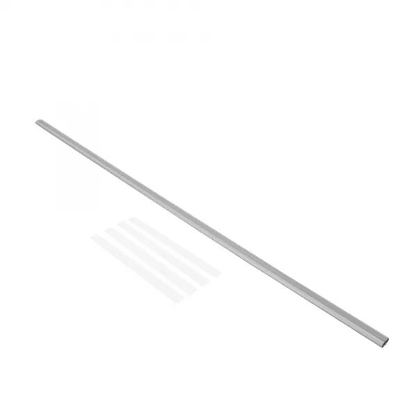 Tube OVALINE rigide 3,20m Aluminium pour extension horizontale
