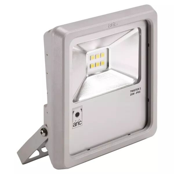 TWISTER 2 - Proj. Ext. IP65 IK08, gris, 110� LED int�gr�e 25W 3000K 2350lm (50461)