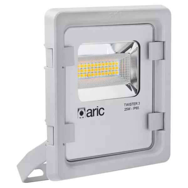 TWISTER 3 - Proj. Ext. IP65 IK08, gris, 90� LED int�gr� 25W 3000K 3000lm (50833)