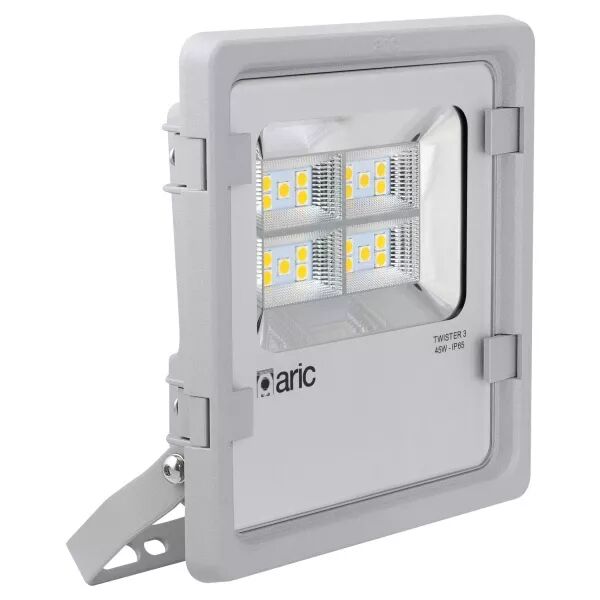 TWISTER 3 - Proj. Ext. IP65 IK08, gris, 90� LED int�gr� 45W 3000K 5400lm (50835)