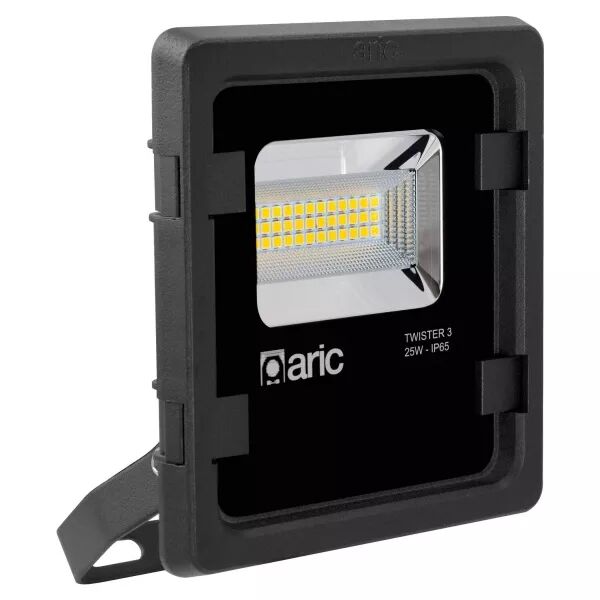 TWISTER 3 - Proj. Ext. IP65 IK08, noir, 90� LED int�gr� 25W 2400K 2750lm (50822)