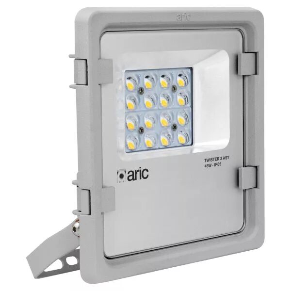 TWISTER 3 ASY - Proj. Ext. IP65 IK08, gris, LED 45W 3000K 4950lm (50870)