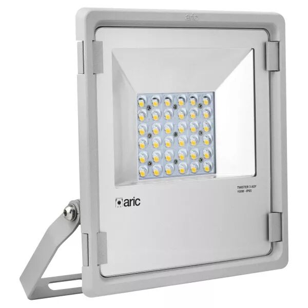 TWISTER 3 ASY - Proj.Ext. IP65 IK08, gris, LED 100W 3000K 11000lm (50872)
