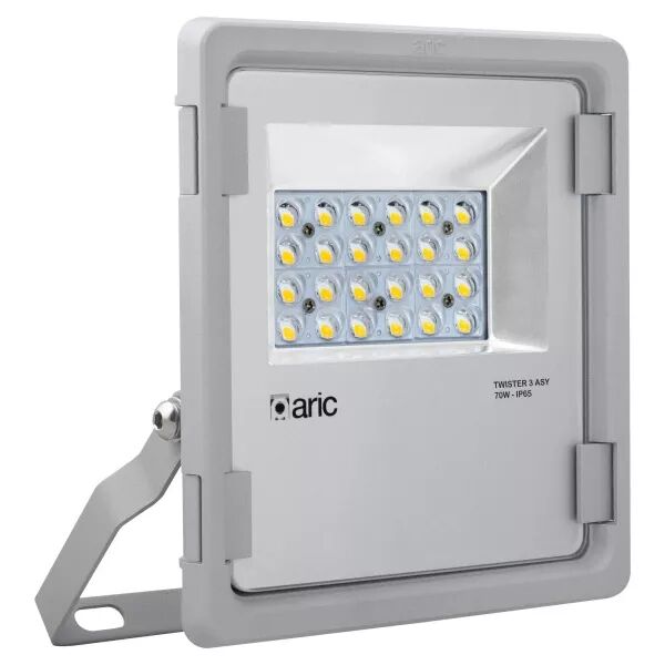TWISTER 3 ASY - Proj.Ext. IP65 IK08, gris, LED 70W 3000K 7700lm (50871)