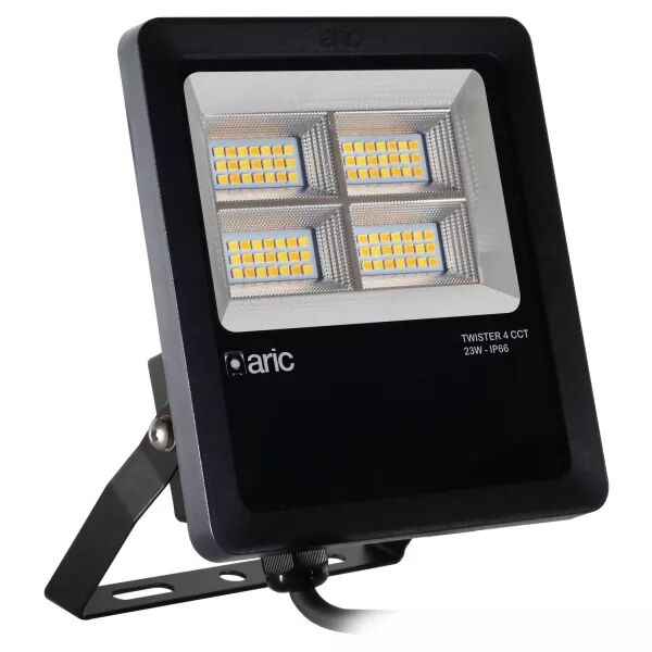 TWISTER 4 noir 23W 3CCT IP66 IK08 2200K/3000K/4000K 3570lm 90� 50000h (51686)