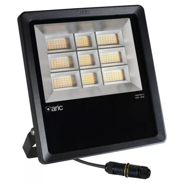 TWISTER 4 noir 83W 4000K IP66 IK08 13280lm 90� 50000h (51682)