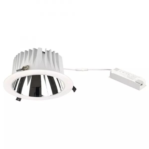 TYPHON DOWNLIGHT ROND 4000K 42W 4700LM 50000H 60� IP54 IK06 IRC<80  CLASSE 2