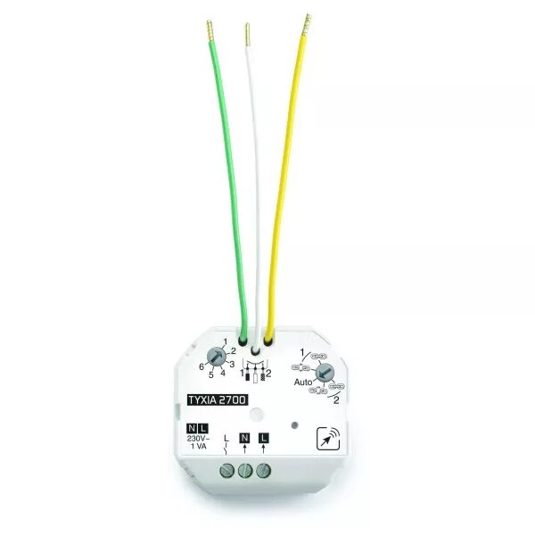 Tyxia 2700 | Emetteur micromodule encastrable radio 2 voies multifonction (6351096)