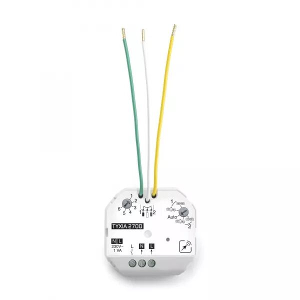 TYXIA 2700 | EMETTEUR MICROMODULE ENCASTRABLE RADIO 2 VOIES MULTIFONCTION
