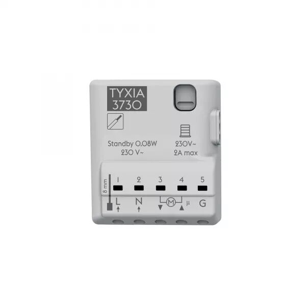 TYXIA 3730 | R�CEPTEUR MICROMODULE ENCASTRABLE FILAIRE POUR VOLETS ROULANTS