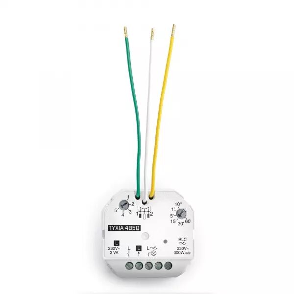 TYXIA 4850 | R�CEPTEUR MICROMODULE ENCASTRABLE VARIATION �CLAIRAGE - SANS NEUTRE
