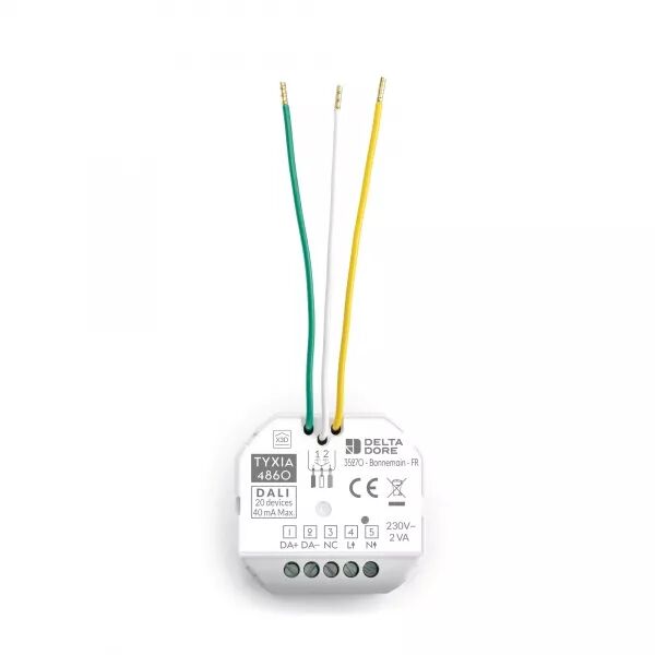 TYXIA 4860 | R�CEPTEUR MICROMODULE ENCASTRABLE RADIO VARIATION �CLAIRAGE DALI