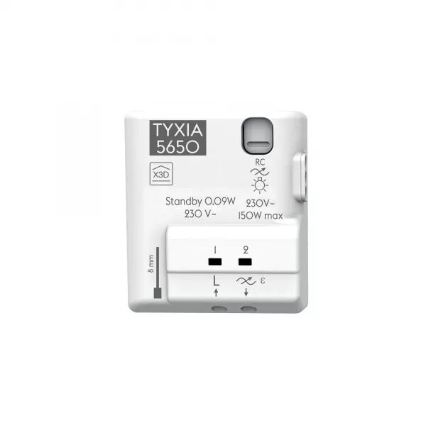 TYXIA 5650 | R�CEPTEUR NANOMODULE RADIO VARIATION �CLAIRAGE - SANS NEUTRE