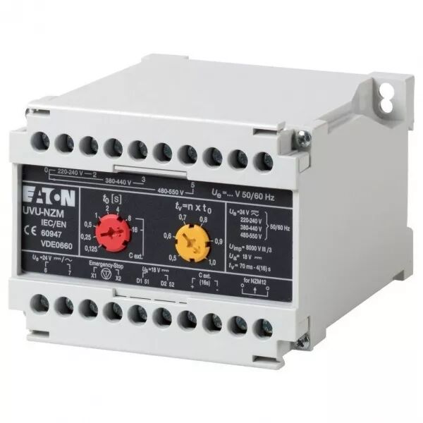 Unit� de temporisation pour l\'ensemble avec d�clencheur � manque de tension (260154)