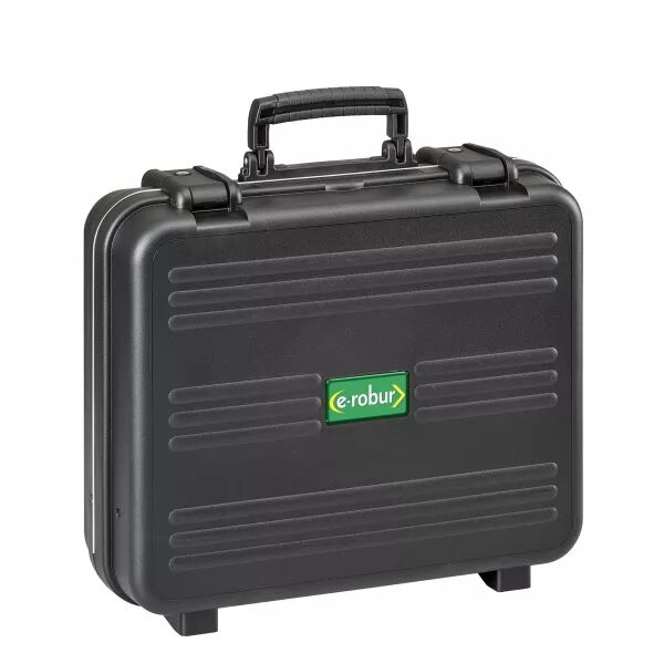 VALISE 2 PLATEAUX � POCHES, FERMETURE AVEC SERRURE, POIGN�E ERGONOMIQUE.