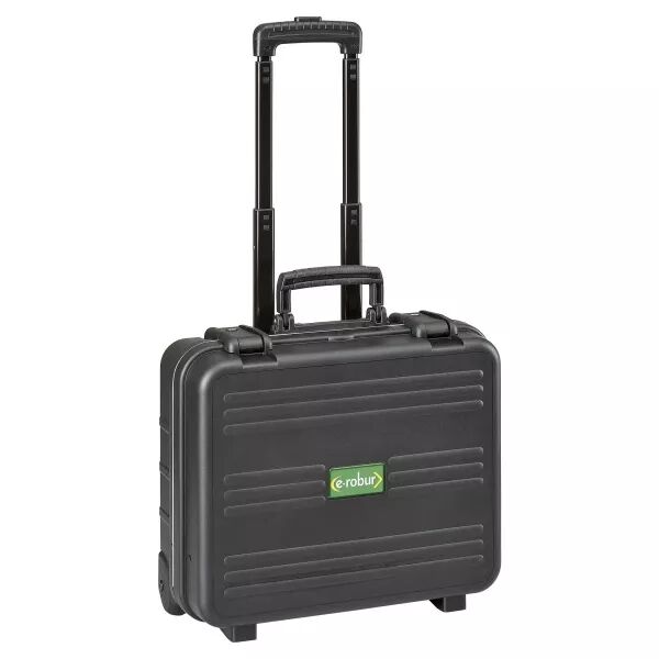 Valise � roulettes, 2 plateaux � poches, avec serrure, poign�e ergonomique. (322038)