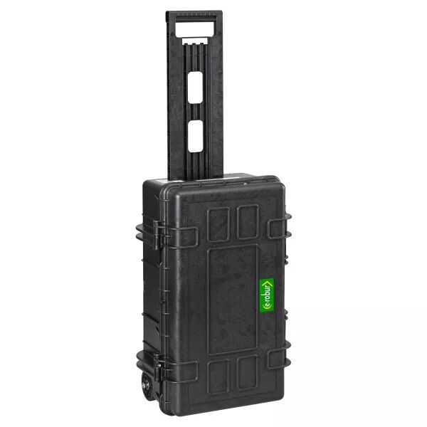 Valise �tanche avec trolley et roulettes. 2 plateaux. Poign�e bimati�re (322004)