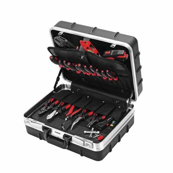 VALISE ROBUSTE DE TECHNICIEN INDUSTRIEL AVEC 22 OUTILS