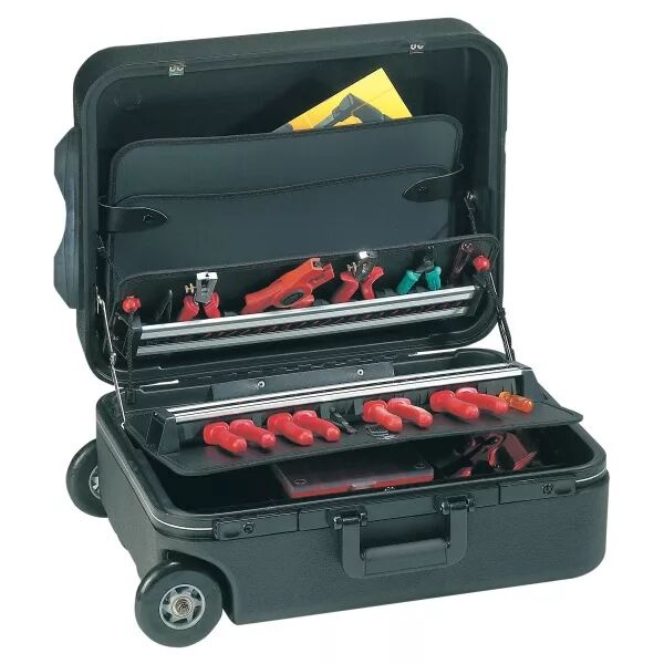 Valise roulante en poly�thyl�ne 453 x 345 x 185mm (322012)