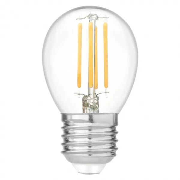 VELAMP - Ampoule � filament LED, Mini-sph�rique P45, 4W / 470lm, culot E27, 4000K (LB4047C-40K)