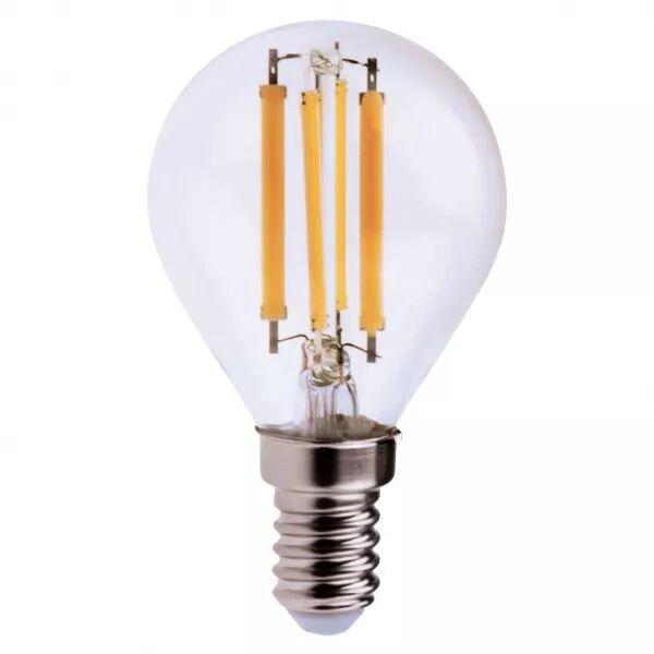 VELAMP - Ampoule � filament LED, Mini-sph�rique P45, 6W / 806lm, culot E14, 4000K (LB406C-40K)