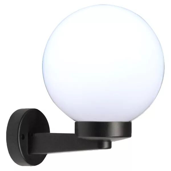 VELAMP - Applique avec sph�re pour ext�rieur en PMMA, 200 mm, culot E27, blanc (SPH202P)