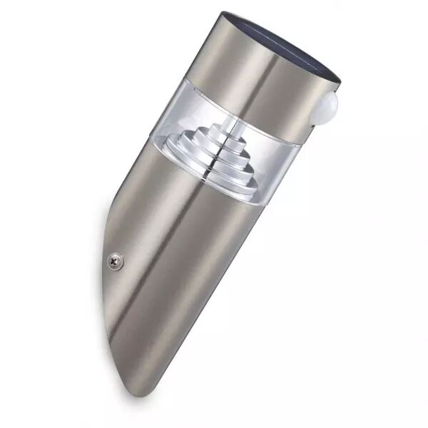 VELAMP - Applique murale solaire 150 lumens avec d�tecteur de mouvement. Acier inox (SL331)